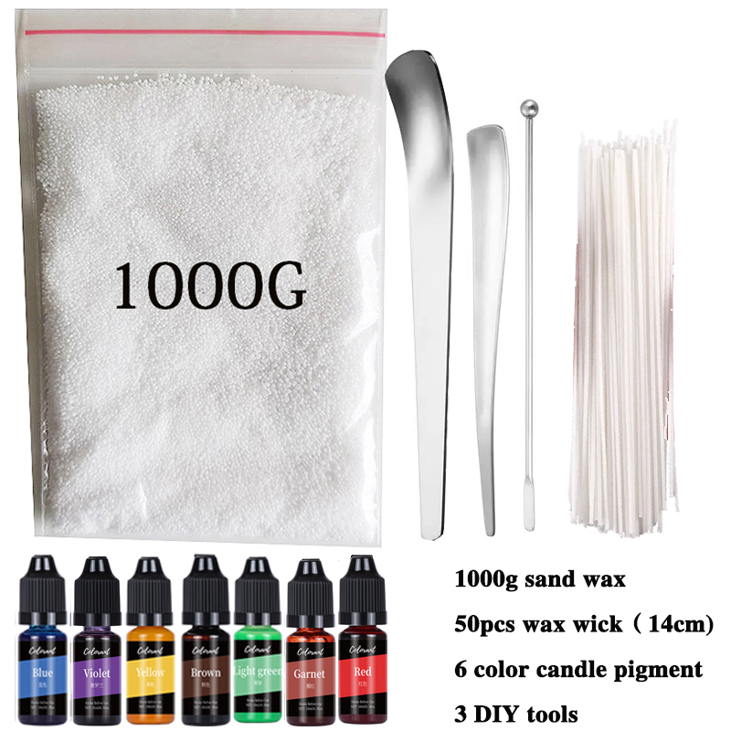 Candle Making Instructions - الرمال القابلة للاحتراق اليدوية شمعة الشمع