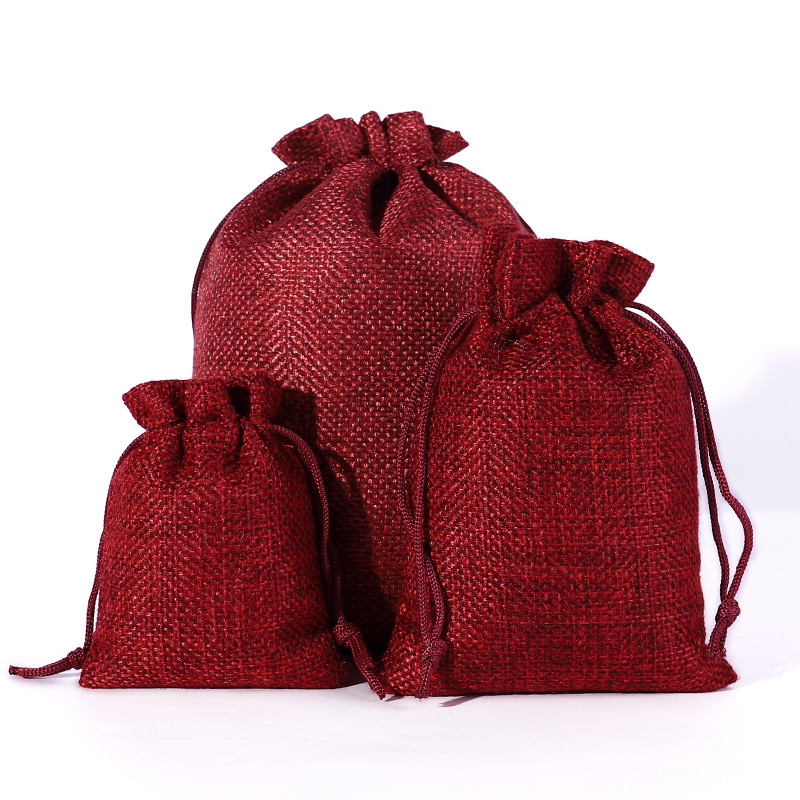 Jute Bag Packaging - GiftsEden، 10 قطع/40 قطعة، حقيبة من