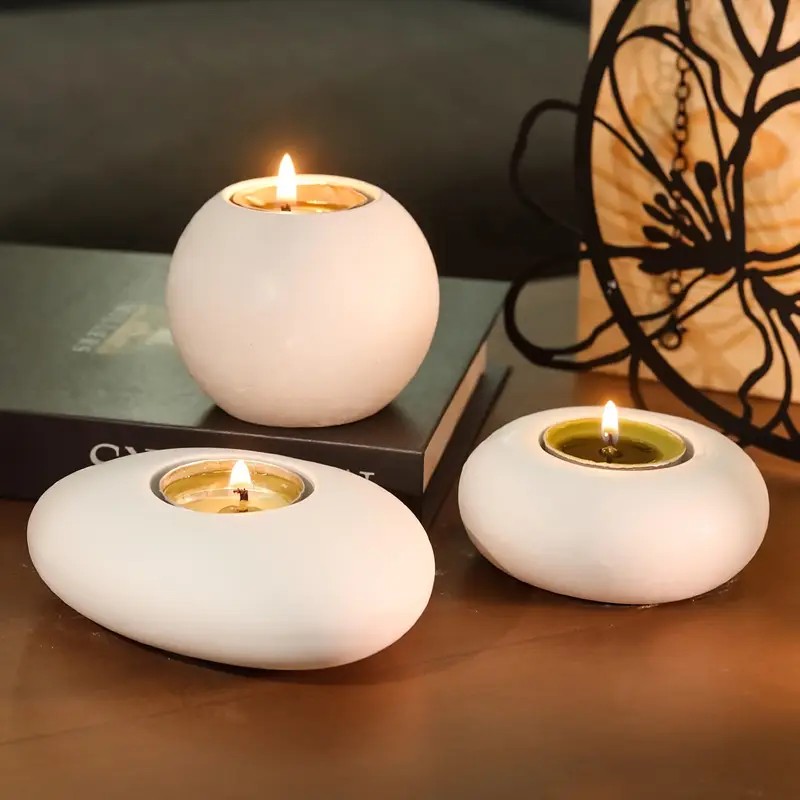 Candle Making Jars - Tealight شمعة حامل الراتنج قالب من