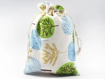 100 قطعة من أكياس الجوت المزخر - مراجعة Jute Bag Packaging وسعره