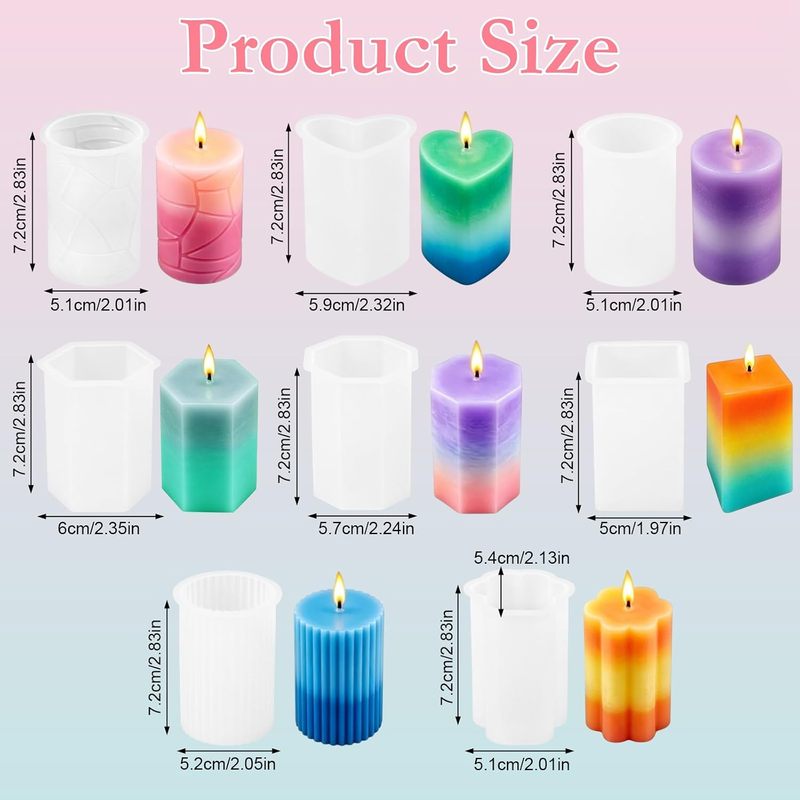 مجموعة قوالب الشمع، قوالب شمع  - مراجعة Candle Making Set وسعره