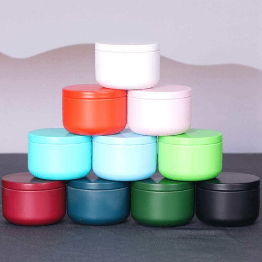 علبة الشاي مع أغطية محكمة الغل - مراجعة Candle Making Jars وسعره