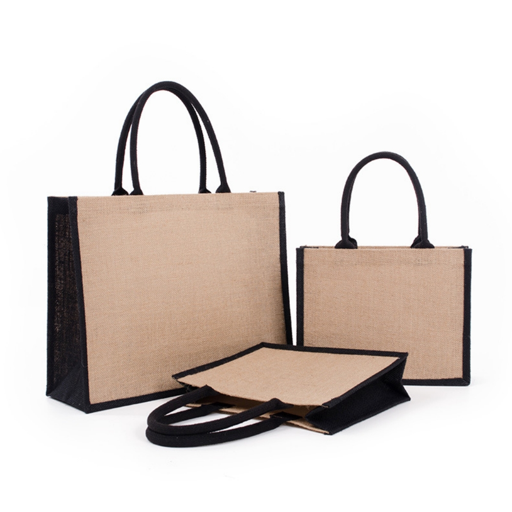 حقيبة تسوق من الخيش صديقة للبي - مراجعة Jute Bag Packaging وسعره