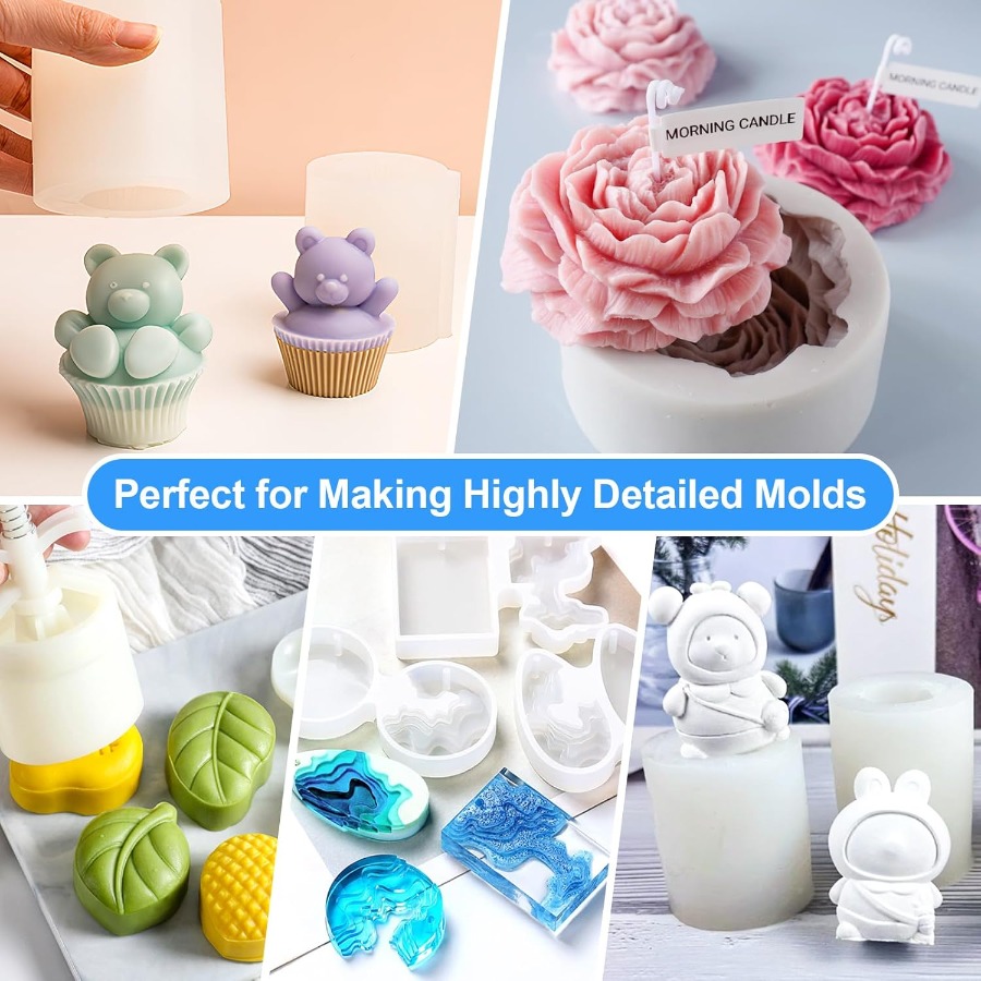 مجموعة أدوات صنع قوالب السيليك - مراجعة Candle Making Set وسعره