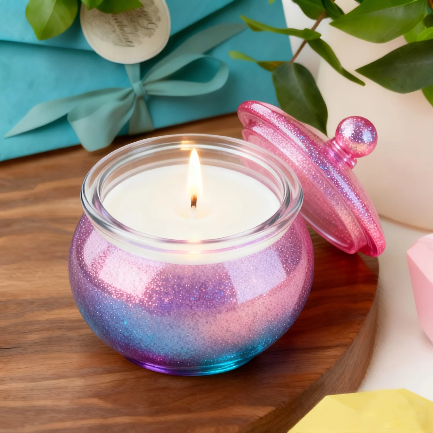 مجموعة واحدة من قوالب الراتنج  - مراجعة Candle Making Jars وسعره